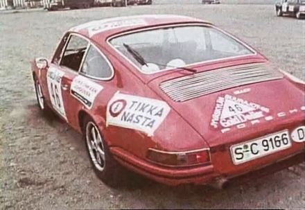 Pauli Toivonen i Martti Tiukkanen – Porsche 911 T.